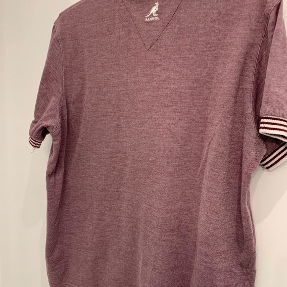 2/40$ Vintage kangol xl polo red - Picture 4 of 6